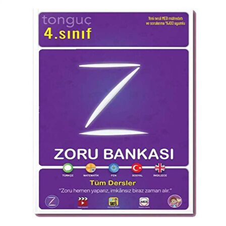 Tonguç Akademi 4. Sınıf Tüm Dersler Zoru Bankası