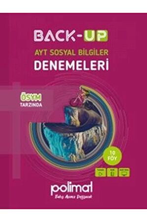 Back-Up AYT Sosyal Bilimler Denemeleri
