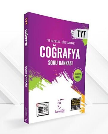 TYT Coğrafya Soru Bankası Karekök Yayınları