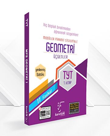 Karekök TYT Geometri Üçgenler 1. Kitap MPS 11 Fasikül Karekök Yayınları