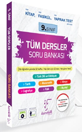 9. Sınıf Tüm Dersler Soru Bankası