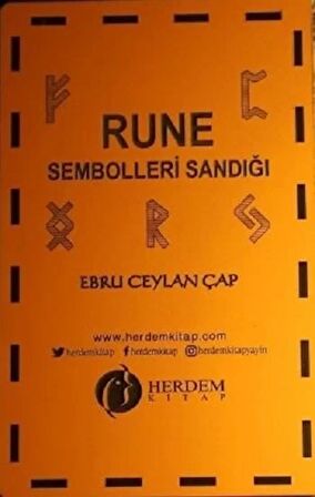 Rune Sembolleri Sandığı (Ahşap Kutulu)