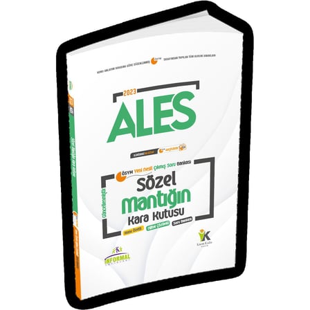 2023 ALES Sözel Mantığın Kara Kutusu Konu Özetli Dijital Çözümlü ÖSYM Çıkmış Soru Havuzu Bankası