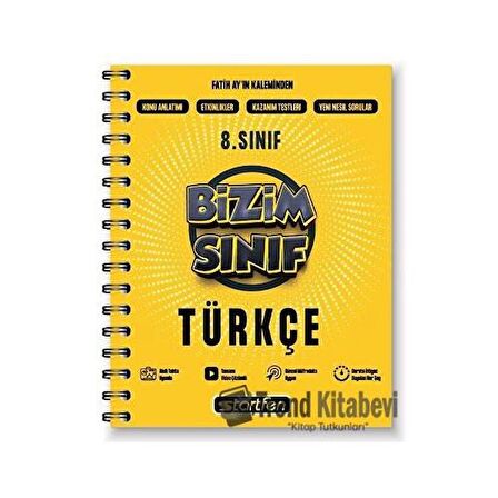 8. Sınıf Türkçe Bizim Sınıf Defter