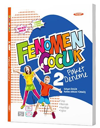 2. Sınıf Tüm Dersler Paket Deneme (7 Deneme) Fenomen Çocuk