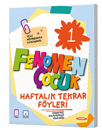 Fenomen Çocuk 2026 1. Sınıf 2. Dönem Haftalık Tekrar Föyleri Güncel Müfredat