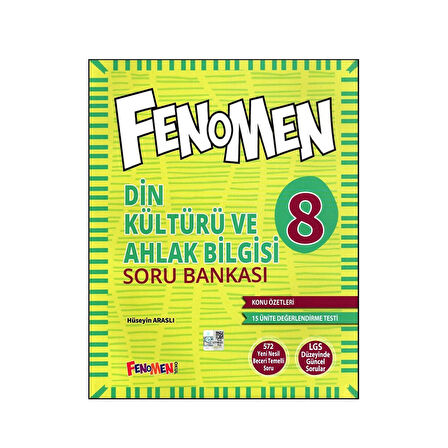 8. Sınıf Fenomen Din Kültürü ve Ahlak Bilgisi Soru Bankası