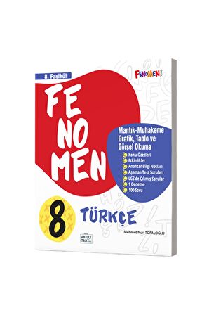 Gama Yayınları 8. Sınıf Türkçe 8.Fasikül (Mantık Muhakeme, Grafik, Tablo Ve Görsel Okuma)