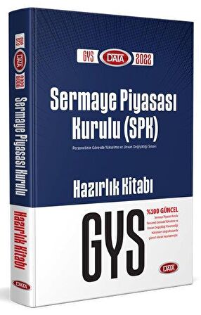 Sermaye Piyasa Kurulu GYS Hazırlık Kitabı Data Yayınları