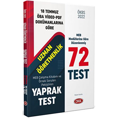 2023 Uzman Öğretmen Yaprak Test