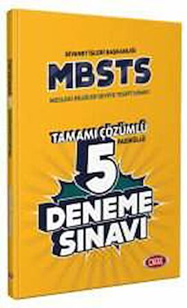 Diyanet İşleri Başkanlığı Mbsts Tamamı Çözümlü 5 Deneme Sınavı