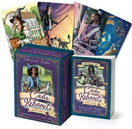 Cadı Kehaneti Kartları & 40 Kartlık Deste ve Rehber Kitap / Deborah Blake