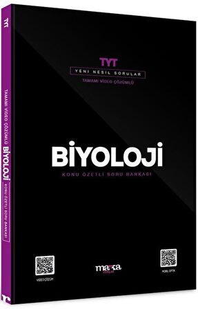 2024 TYT Biyoloji Konu Özetli Yeni Nesil Soru Bankası Tamamı Video Çözümlü