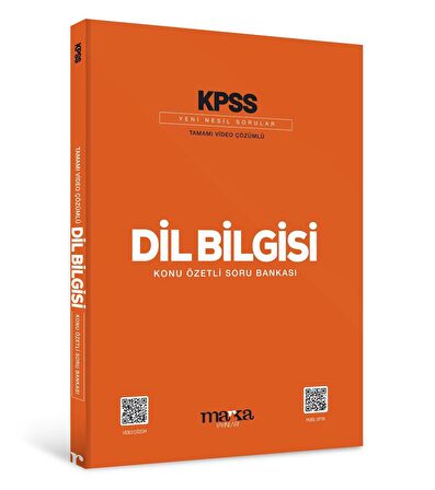 2024 KPSS Dil Bilgisi Konu Özetli Yeni Nesil Soru Bankası Tamamı Video Çözümlü