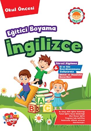 Eğitici Boyama – İngilizce