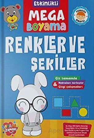 Etkinlikli Mega Boyama - Renkler ve Şekiller