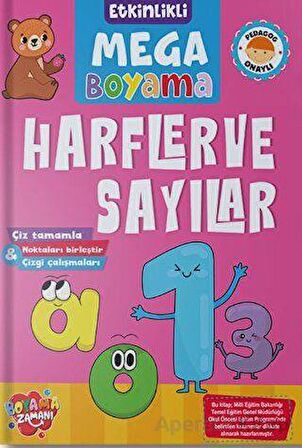 Etkinlikli Mega Boyama - Harfler ve Sayılar