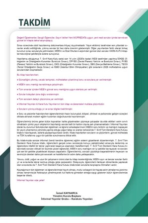 8. Sınıfa Hazırlık Tüm Dersler Yaz Tatil Kitabı Dijital Çözümlü Soru Bankası