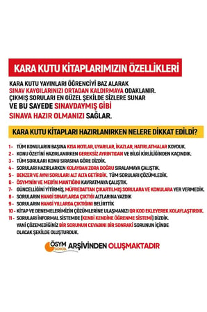 KPSS Önlisans/Ortaöğretim Türkçenin Kara Kutusu KONU KONU PARAGRAF 1 Çözümlü Çıkmış Soru Bankası