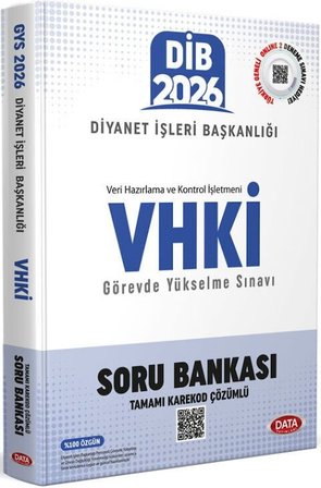2026 Diyanet İşleri Başkanlığı VHKİ Görevde Yükselme Sınavı Soru Bankası Data Yayınları