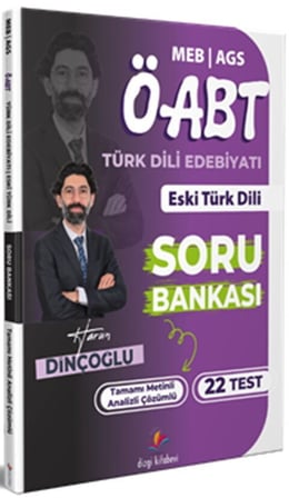 2026 MEB AGS ÖABT Türk Dili ve Edebiyatı Öğretmenliği Eski Türk Dili Tamamı Çözümlü Soru Bankası Dizgi Kitap