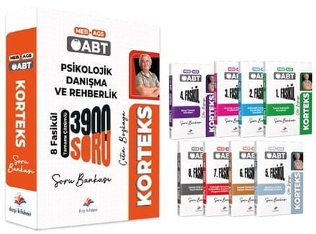 2026 MEB AGS ÖABT Korteks Psikolojik Danışma ve Rehberlik Öğretmenliği Tamamı PDF Çözümlü Soru Bankası Dizgi