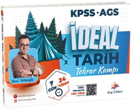 2026 KPSS MEB AGS İdeal Tarih Video Konu Anlatımlı Tekrar Kampı Dizgi Kitap