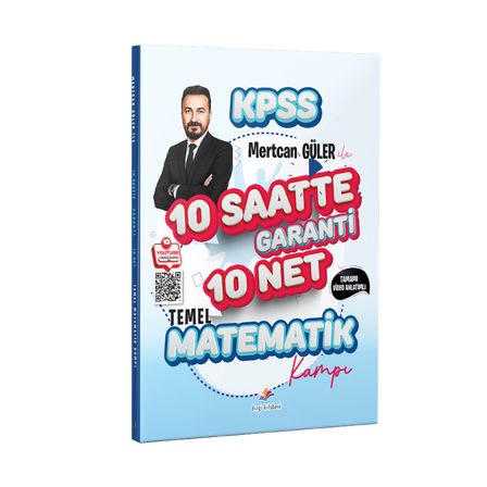 Dizgi Kitap 2026 KPSS Mertcan Güler ile Tamamı Video Anlatımlı 10 Saatte Garanti 10 Net Temel Matematik Kampı