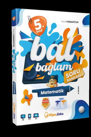 5. Sınıf BAL BAĞLAM Matematik Soru Bankası Hiper Zeka Yayınları