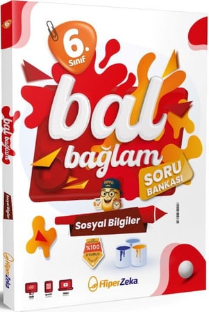 6. Sınıf Sosyal Bilgiler Bal Bağlam Soru Bankası Hiper Zeka Yayınları