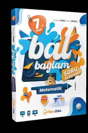 7. Sınıf BAL BAĞLAM Matematik Soru Bankası Hiper Zeka Yayınları