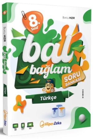 8. Sınıf Bal Bağlam Türkçe Soru Bankası Hiper Zeka Yayınları