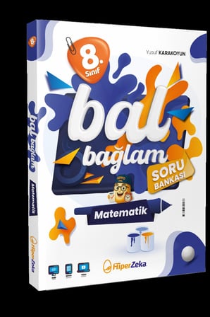 8. Sınıf BAL BAĞLAM Matematik Soru Bankası Hiper Zeka Yayınları