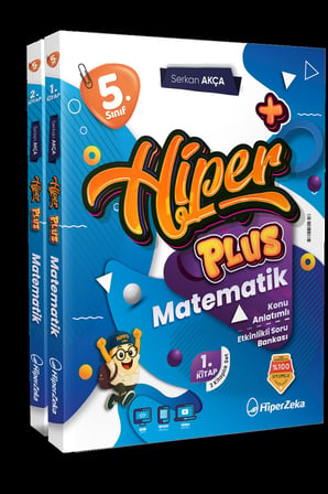 5. Sınıf Hiper Plus Matematik Konu Anlatımlı Etkinlikli Soru Bankası Hiper Zeka Yayınları