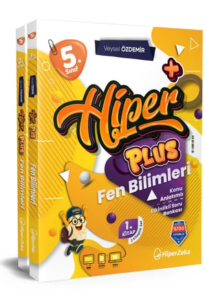 5. Sınıf Hiper Plus Fen Bilimleri Konu Anlatımlı Etkinlikli Soru Bankası Hiper Zeka Yayınları