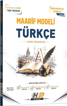 Türkçe Maarif Modeli 1. Aşama Soru Bankası Hız ve Renk Yayınları