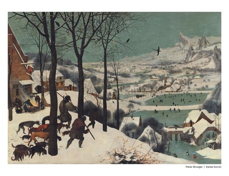 Pieter Bruegel - Karda Avcılar