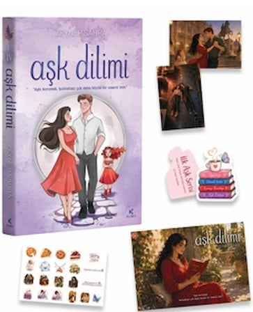 Aşk Dilimi - Kenar Boyamalı