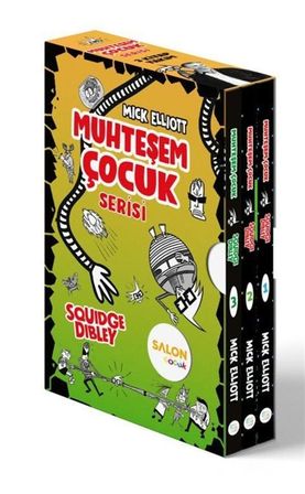 Muhteşem Çocuk Squidge Dibley Serisi (Kutulu 3 Kitap Takım) / Mick Elliott
