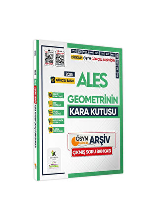 2025 ALES GEOMETRİNİN Kara Kutusu ÖSYM Çıkmış Soru Havuzu Bankası Konu Özetli Video/PDF Çözümlü