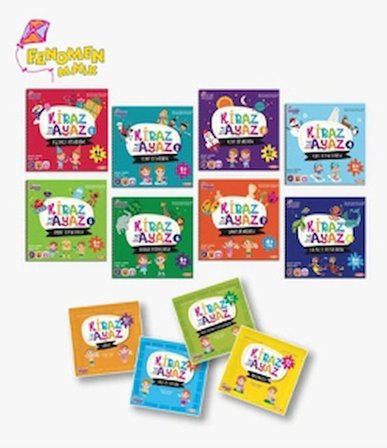 Fenomen Minik – Kiraz ile Ayaz Öğrenci Seti (4+ Yaş) (12 Kitap)