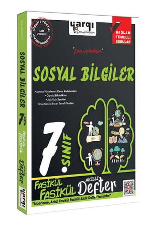 7. Sınıf Sosyal Bilgiler Fasikül Fasikül Akıllı Defter Yargı Ders Arkadaşım