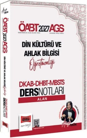 Yargı Yayınları 2027 ÖABT AGS Din Kültürü ve Ahlak Bilgisi Öğretmenliği DKAB DHBT MBSTS Ders Notları