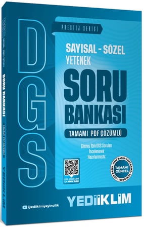 Yediiklim Yayınları 2027 DGS Prestij Serisi Sayısal Sözel Yetenek Tamamı PDF Çözümlü Soru Bankası