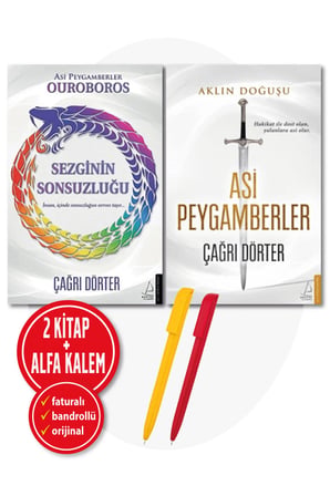 ÇAĞRI DÖRTER 2 KİTAP SET (Sezginin Sonsuzluğu + Asi Peygamberler)+Kalem-Destek Yayınları