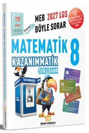 2027 8. Sınıf Kazanımmatik Matematik Soru Bankası Sinan Kuzucu