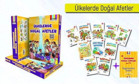 Öykü Yayıncılık Hikaye Seti - Ülkelerde Doğal Afetler - 80 Sayfa+ Değerlendirme Kitapçığı