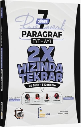 TYT AYT Paragraf Ders Platosu 7 Günde 2X Hızında Tekrar Deneme Edebiyat Sokağı