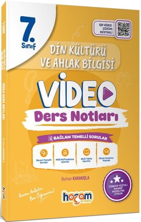 7. Sınıf Din Kültürü ve Ahlak Bilgisi Video Ders Notları Hocam Anlatır