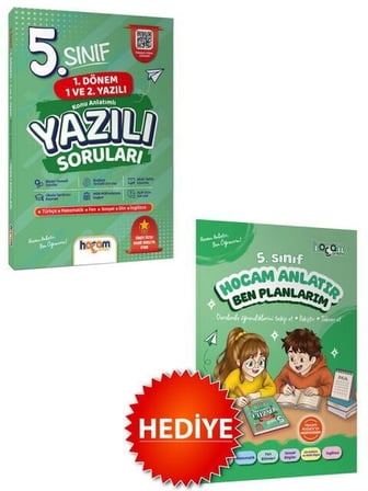 5. Sınıf Konu Anlatımlı Video Çözümlü Yazılı Soruları Hocam Anlatır